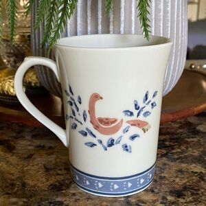 Vintage CCCC porcelain Americana style coffee mug